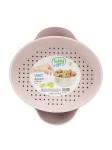 Дуршлаг SMART 23см с миской микс цветов