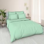 Наволочка поплин однотонный 50*70 упак 2 шт Реноме, 50*70, мятный  (арт.02/103)