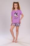 Аня - пижама сиреневый