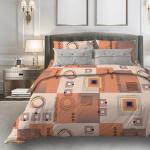 Комплект постельного белья "Графика вид-5", бязь стандарт