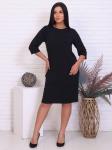 *Платье П2123.1 (цвет черный)