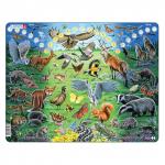 Пазл Larsen «Дикие животные», 60 эл.