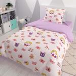 Комплект постельного белья рис.5837-1+4078а-1 Аниме
