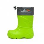 (лайм) Сапоги ЭВА Nordman Kids (со съемным мехом),