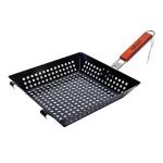 Cковорода-гриль для барбекю Royal Grill, 29*28,5 см, антипригарное покрытие, складная ручка