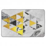 "Альпы" Комплект ковриков для ванной и туалета 50х80см; 50х40см + коврик для унитазной крышки 44х40см, безворсовый, антискользящее основание, оверложенный край, полиэстер (Китай)