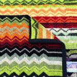"Missoni-3012" Полотенце махровое 70х140см, плотность 375гр/м2, 100% хлопок, велюр, сиреневый, Bolangde (Китай)