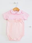 **Боди "Полоски", 1805, св. розовое