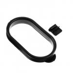 Держатель мусорного пакета в салон авто, 16.5?9 см, черный