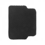 EVA-коврики автомобильные, универсальные, L (средний размер), без окантовки, черные, набор