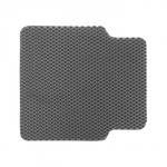 EVA-коврики автомобильные, универсальные, XL (джип, минивен), без окантовки, серые, набор