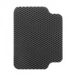 EVA-коврики автомобильные, универсальные, М (малолитражка), без окантовки, черные, набор