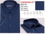 1SBR009H+6s** Сорочка мужск. притал. кор. рукав, BROSTEM