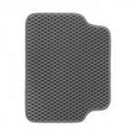 EVA-коврики автомобильные, универсальные, М (малолитражка), окантовка, серые, набор