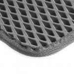 EVA-коврики автомобильные, универсальные, М (малолитражка), окантовка, серые, набор