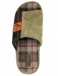 30181 хаки Тапочки домашние мужские (40-45)/24