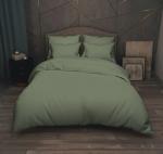 Наволочка поплин однотонный 70*70 упак 2 шт  Реноме, 70*70, лавровый лист (арт.02/104)