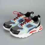 Кроссовки. Jump 1-2215-D01 Серый/морской