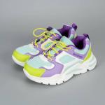 Кроссовки. Jump 1-2215-G02 Зелёно-фиолетовый