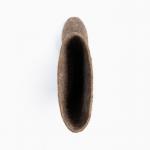 Валенки женские, цвет натуральный, размер 37 (25)