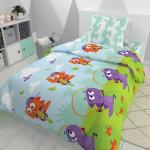 Комплект постельного белья рис.4762-1+4762а-1 Дино Сити