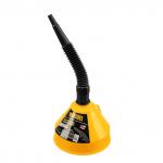 Воронка пластиковая 160 мм с металлическим ситом и гибким наконечником// Denzel