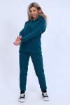 Женский костюм с брюками 71057 Темно-зеленый