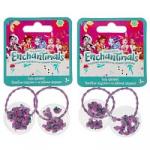 Аксессуары для девочек ЭНЧЕНТИМАЛС резинки для волос с украш. виноград, 2 шт. МИЛАЯ ЛЕДИ