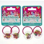 Аксессуары для девочек ЭНЧЕНТИМАЛС резинки для волос с украш. фрукты, 2 шт. МИЛАЯ ЛЕДИ