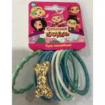 Аксессуары для девочек СКАЗОЧНЫЙ ПАТРУЛЬ резинки для волос, тонкие c декором, МИЛАЯ ЛЕДИ