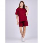 Костюм "Лайф" бордо, футер с лайкрой