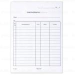 Бланк бух. 2-х слойный самокопир. Накладная (50)