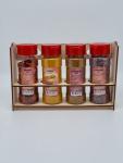 Ассорти специй из Сочи на подставке 4 банки 400гр