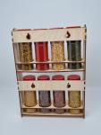 Ассорти специй из Сочи на подставке 8 банок 800гр