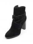 01-D118-498 BLACK Ботильоны женские (натуральная кожа, байка) размер 35