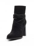 01-D118-498 BLACK Ботильоны женские (натуральная кожа, байка) размер 35