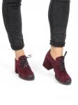 01-FDX122-2P WINE Ботильоны женские (натуральная замша) размер 37