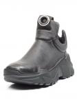 01-H8051-7-2 BLACK Ботинки демисезонные женские (натуральная кожа) размер 36