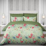 КПБ 2.0 - люкс перкаль "Fine Line" с простынью на резинке (70х70) рис. 50244-3/24500-24 Летний мак