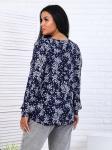Блузка женская А-Рапсодия (незабудки)