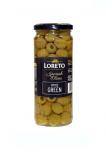 Оливки зеленые без косточки Loreto 330 гр (Испания)
