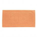 Махровое гладкокрашеное полотенце "Ручки" 34*60 см 400 г/м2 (Персиковый)