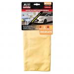 11 Салфетка микрофибра с текстурой замши для полировки AVS MF-6114 (35х40см)(1шт)