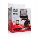 Держатель для смартфонов универсальный AVS  AH-2227 "Двойная прищепка"