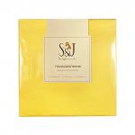 Пододеяльник 175*215 S&J, перкаль, лимонный