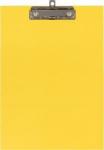 Доска-планшет картон мет.прижим A4 желтый,EC18729