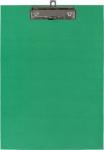 Доска-планшет картон мет.прижим A4 зеленый,EC18723