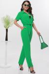 Костюм зеленый с укороченной рубашкой