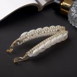 Банан для волос "Вива" звенья, 10 см, белый