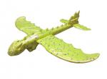 DE 0442 Планер «ДРАКОН» желтый (Hand throwing plane dragon yellow)